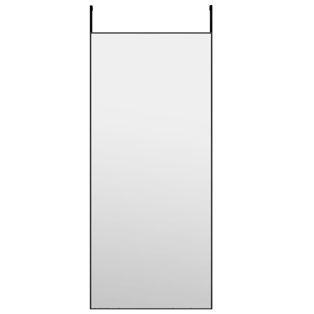 vidaXL Door Mirror Wall Mounted Mirror for Living Room Glass and Aluminum-0