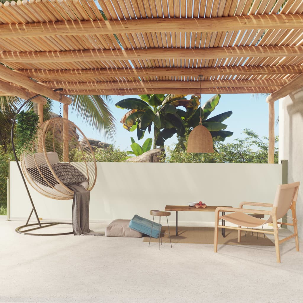 vidaXL Patio Retractable Side Awning Garden Privacy Screen Shade Multi Colors-13